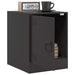 Bedside Cabinets 2pcs Black 34.5x39x44 Cm Steel Naolbn