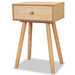 Bedside Tables 2 Pcs Solid Pinewood 40x30x61 Cm Brown Xaaiax