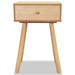 Bedside Tables 2 Pcs Solid Pinewood 40x30x61 Cm Brown Xaaiax