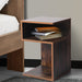 Goslash Picks Bedside Tables Drawers Side Table Wood