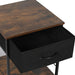 Bedside Tables Side Table End Sofa Storage Cabinet Shelf
