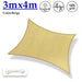 Beige Hdpe Sunshade Net Garden Shelter Balcony Cloth Pool