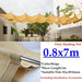 Beige Hdpe Telescopic Wave Sunshade Net Gazebo Awning