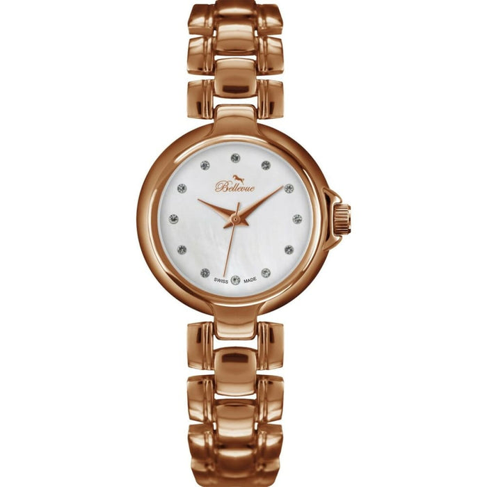 Bellevue D.20 Ladies Quartz Watch White 28mm