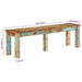 Bench 160x35x46 Cm Solid Reclaimed Wood Tptilk