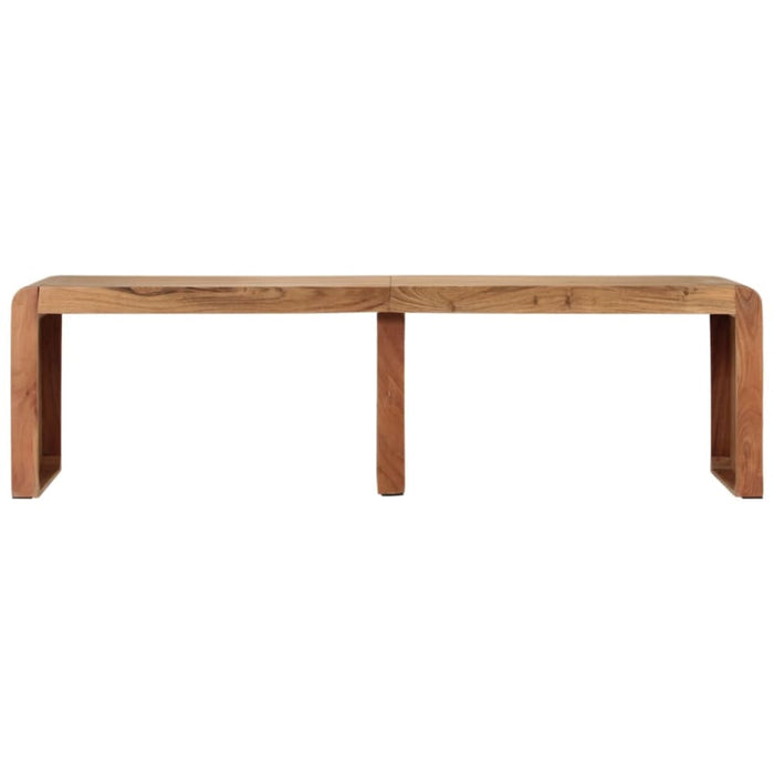 Bench 160x38x45 Cm Solid Wood Acacia Tpolal