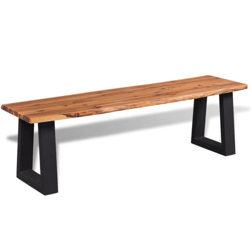 Bench Solid Acacia Wood 145 Cm Xaplni