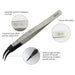 Best Bst 7a Curved Head Tweezers For Mobile Phone