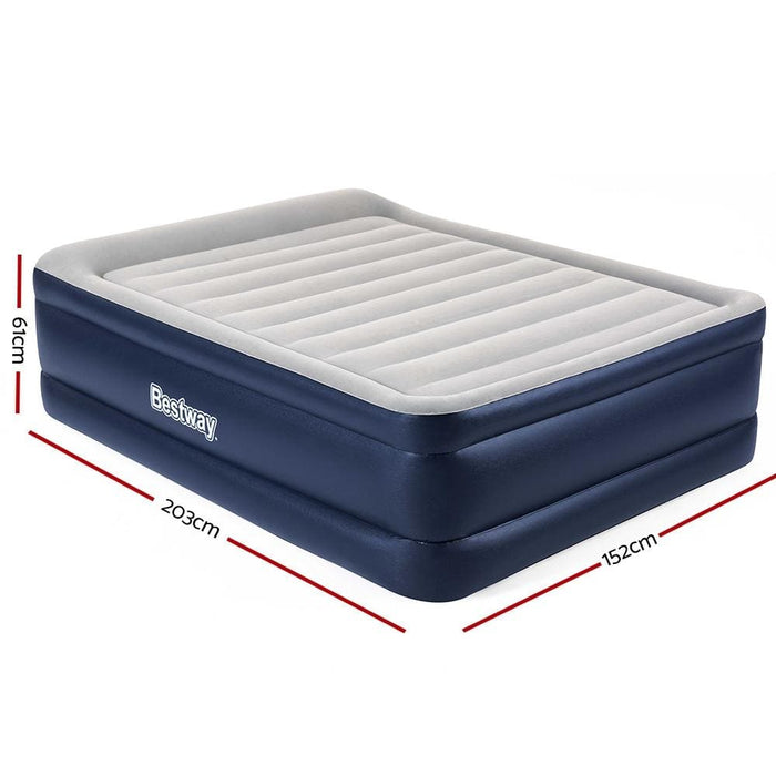 Bestway Queen Air Bed Inflatable Mattress Sleeping Mat