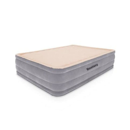 Bestway Queen Size Inflatable Air Mattress - Grey & Beige