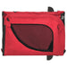 Dog Bike Trailer Red And Black Oxford Fabric Iron Kabbl