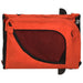 Dog Bike Trailer Orange and Black Oxford Fabric Iron Kabxl