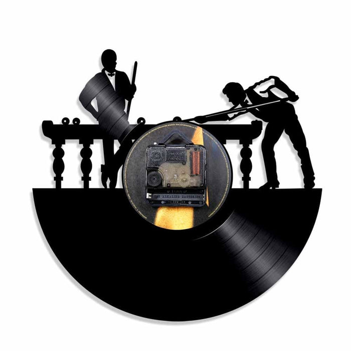 Billiards Player Wall Sign Personalised Led Vinyl Record