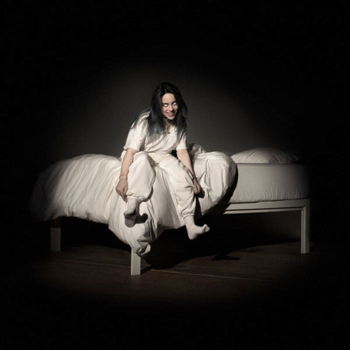 Billie Eilish Vinyl Album And Record Crate Bundle