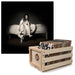 Billie Eilish Vinyl Album And Record Crate Bundle