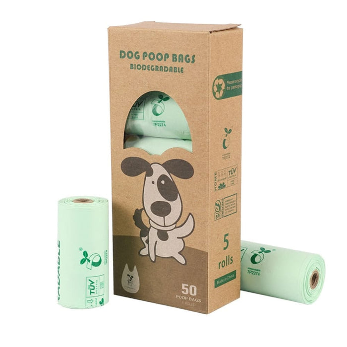 Biodegradable Eco-friendly Leakproof Dog Waste Poop Bags