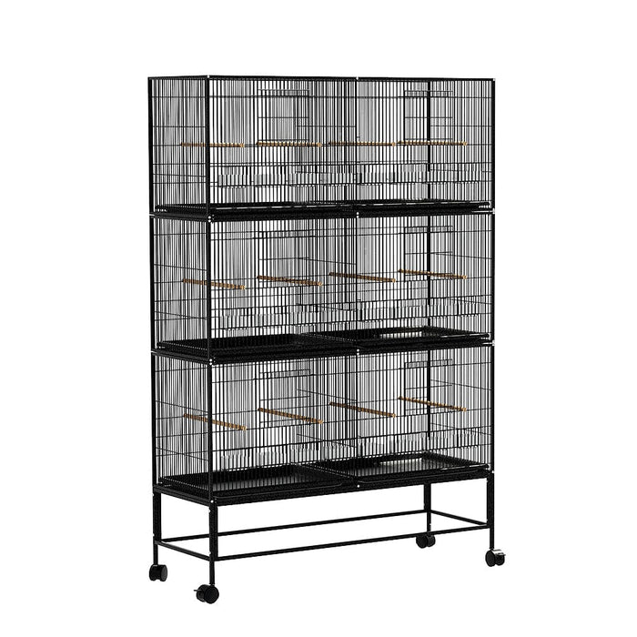 Bird Cage Large Aviary Cages Galvanised Parrot Stand Alone