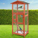 I.pet Bird Cage Wooden Pet Cages Aviary Large Carrier