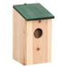 Bird House Nesting Box Wood 4 Pcs Aobox