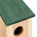 Bird Houses 8 Pcs Wood 12x12x22 Cm Xilbbl