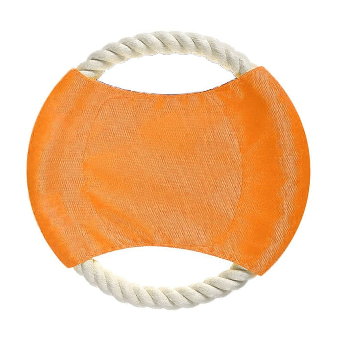 Bite-resistant Durable Cotton Flying Discs Dog Rope Toy