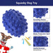 Bite-resistant Natural Rubber Squeaker Pet Chew Ball Toy