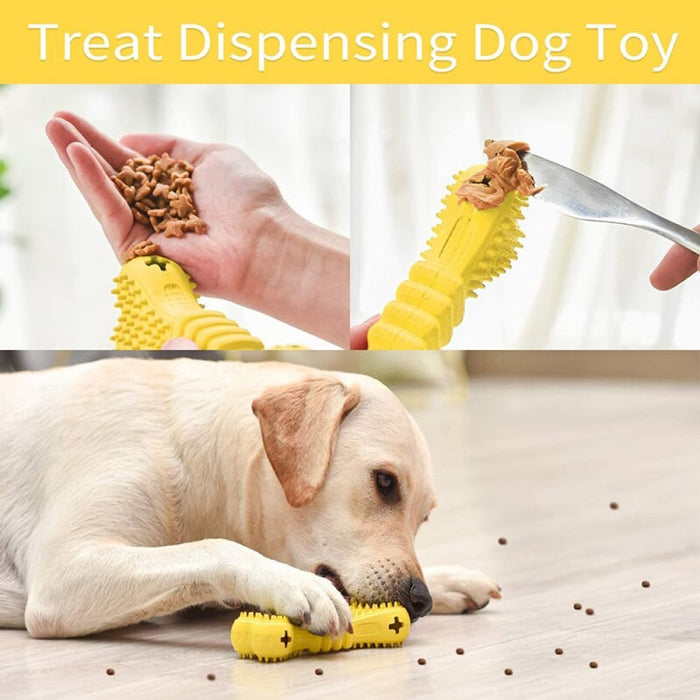 Bite Resistant Safe Food Dispensing Rubber Dog Chew Toys