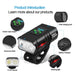 Bk02 Bike Light Usb Rechargeable T6 Led Bicycle Lights 6