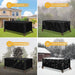 Black 420d Outdoor Waterproof Patio Furniture Cover Extra