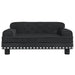 Dog Bed Black 70x45x30 Cm Velvet Oionnl