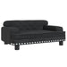 Dog Bed Black 70x45x30 Cm Velvet Oionnl