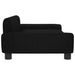 Dog Bed Black 90x53x30 Cm Fabric Oionpo