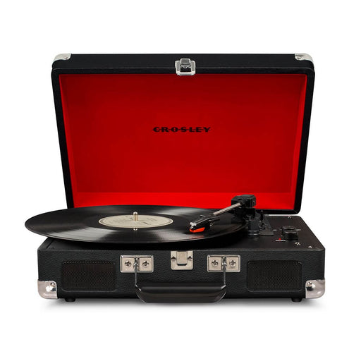 Black Bluetooth Portable Turntable Crosley Cruiser