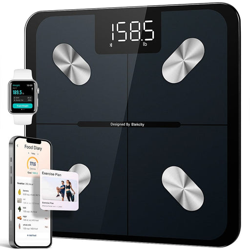 Black Body Weight And Fat Scale Etekcity