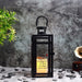 Black Candle Holder Lanterns For Indoor Outdoor Home Decor