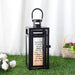 Black Candle Holder Lanterns For Indoor Outdoor Home Decor