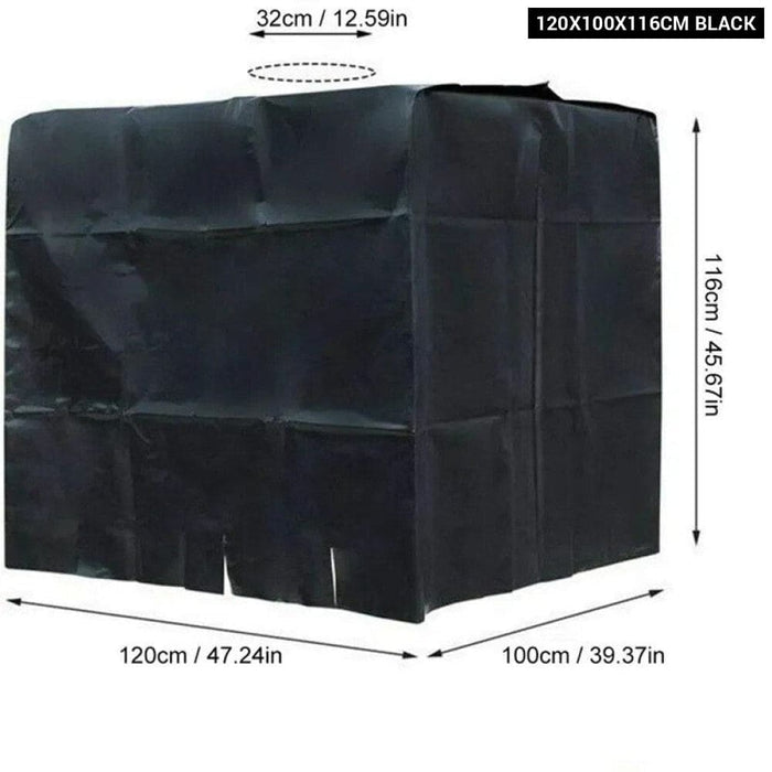 Black Ibc Container Cover Dustproof Protective For Water