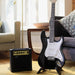 Black Electric Guitar Pack With Accessories