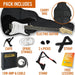 Black Electric Guitar Pack With Accessories