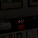 Black Hypertron Alarm Clock With Red Led