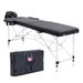 Black Portable Beauty Massage Table Bed Therapy Waxing 2