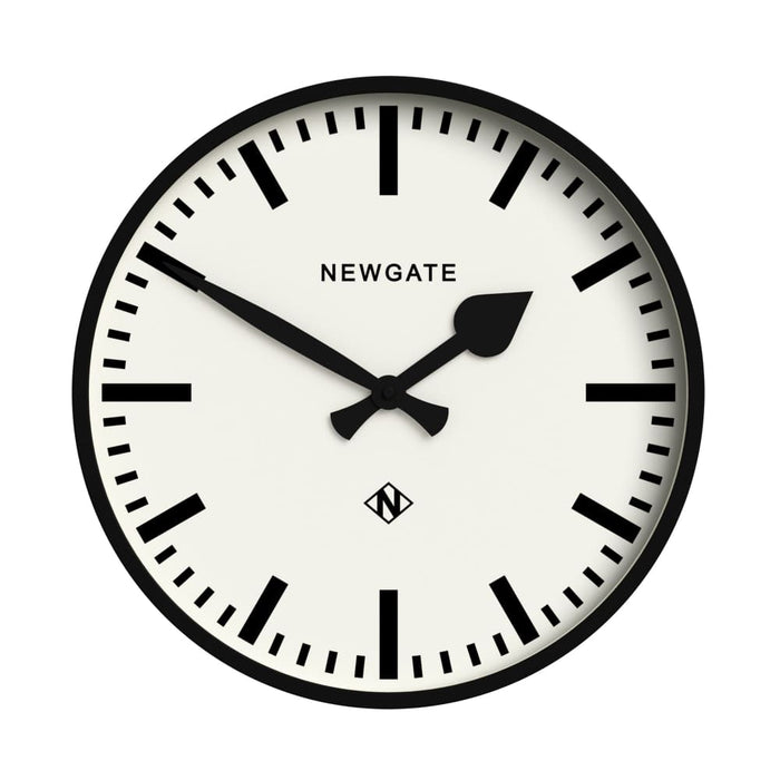 Black Railway Clock By Gate