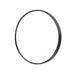 Black Wall Mirror Round Aluminum Frame Makeup Decor