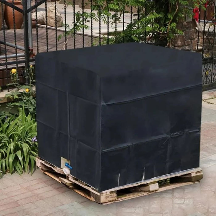 Black Ibc Water Tank Protective Cover 1000 Liters Tote