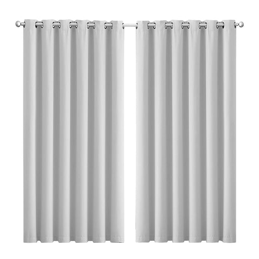 Goslash Picks 2x Blockout Curtains Panels 3 Layers Eyelet