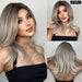 Blonde Shoulder Length Synthetic Wig