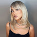 Blonde Shoulder Length Synthetic Wig