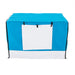 Blue Cage Cover Enclosure For Wire Dog Crate 30in