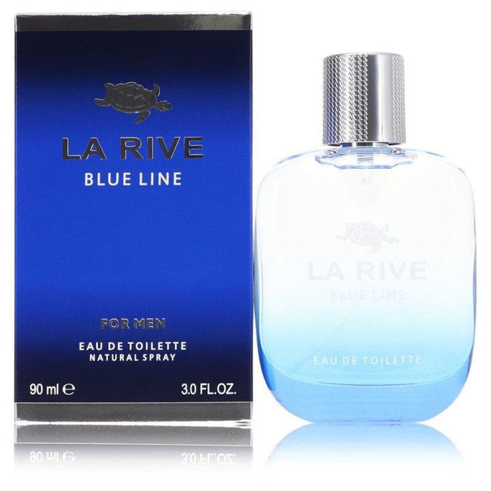 Blue Line Edt Spray By La Rive For Men - 89 Ml