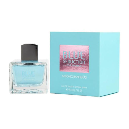 Blue Seduction Edt Spray By Antonio Banderas For Women - 80